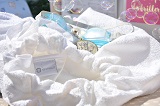Sac  linge Impermable Coton 40X55
